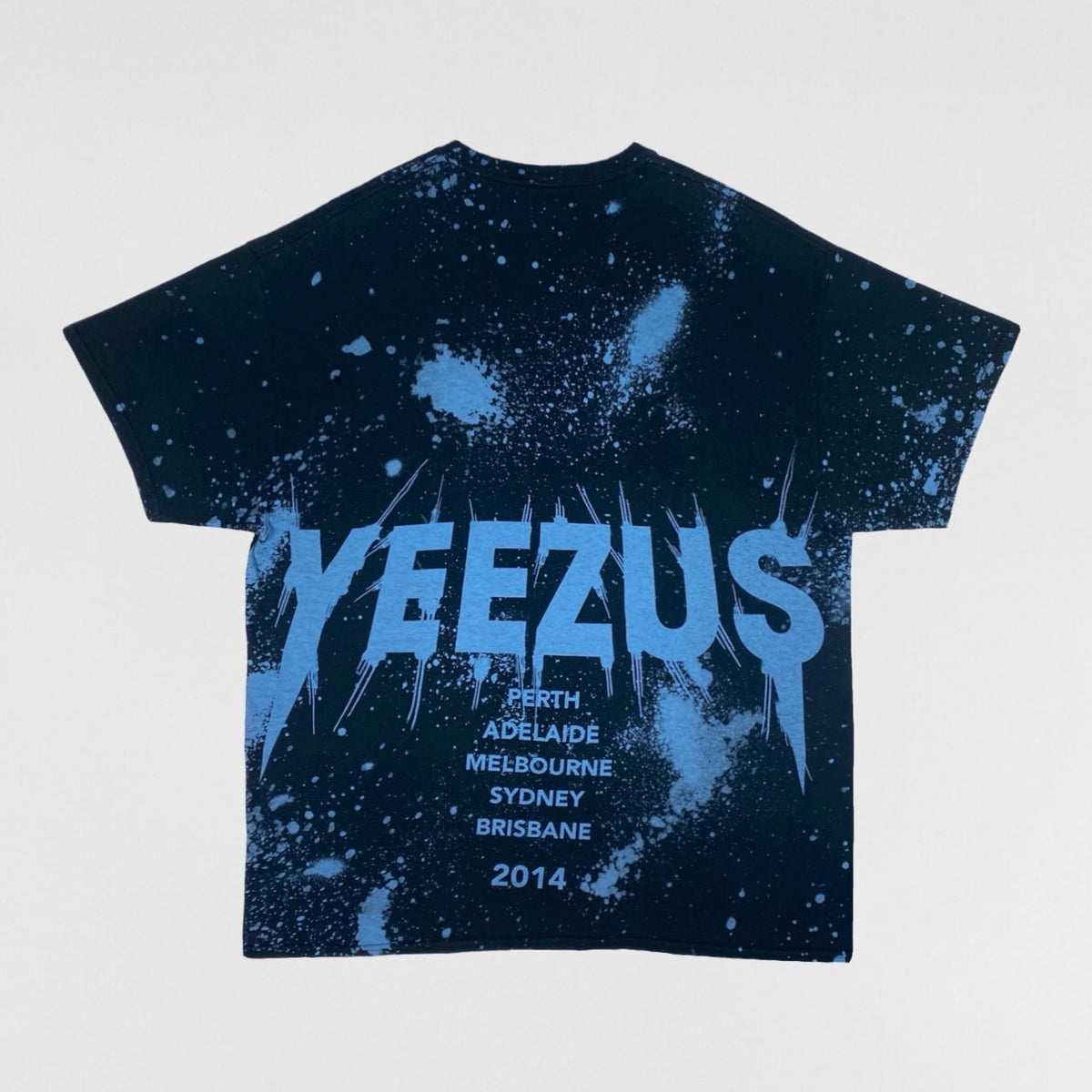 Yeezus Tour 2014 Australian Flying Reaper Tee In Blue