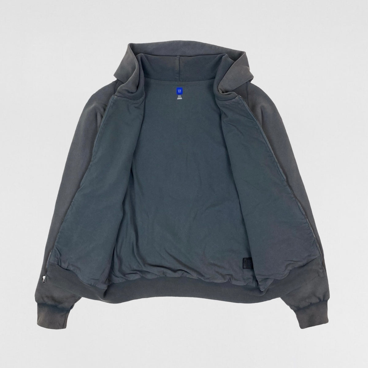 新品M YZY GAP UNR ZIP UP HOODIE poetic B Yeezy x Gap Zip Up Exclusive Hoodie Poetic Black Men's