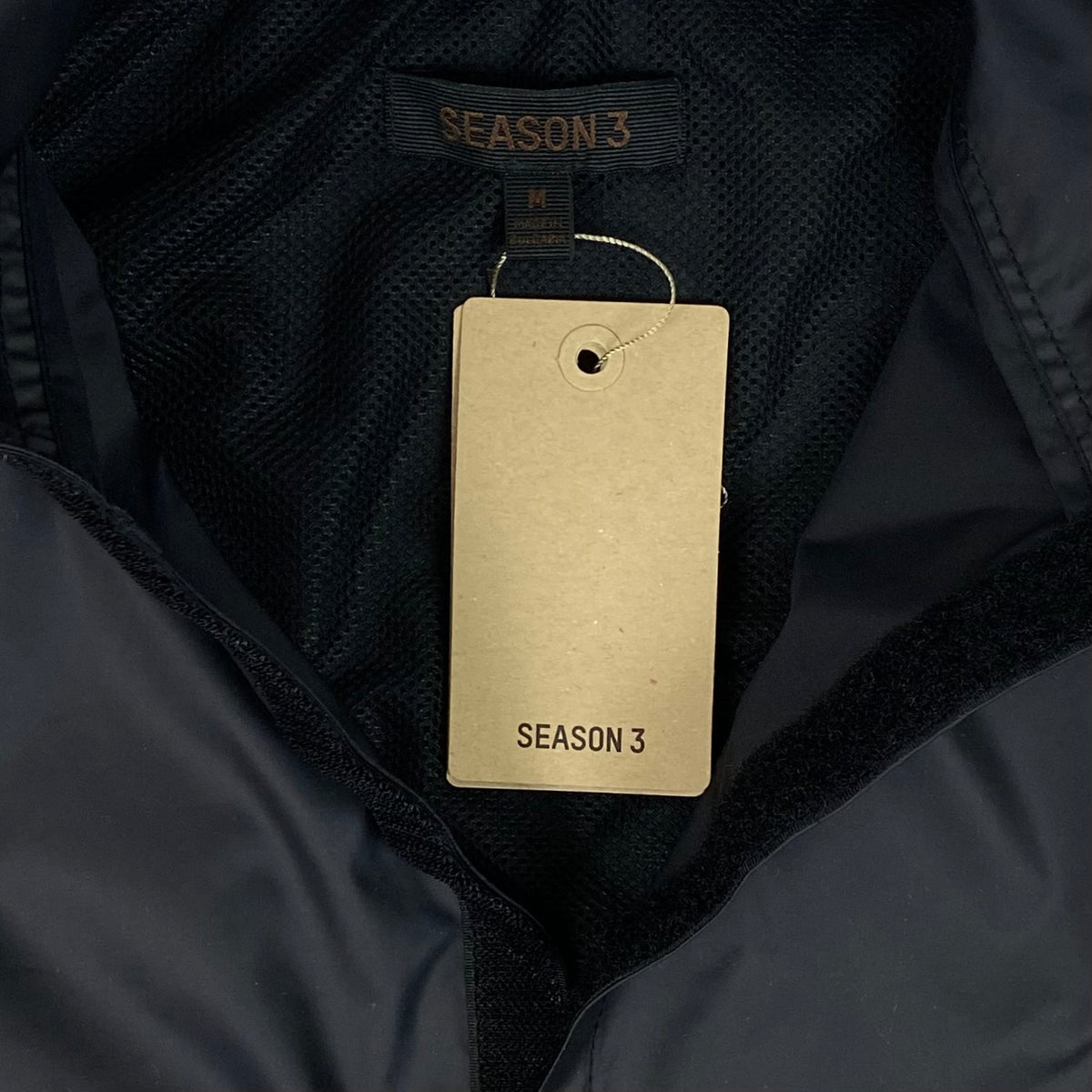 YZY SZN 3 Windbreaker In True Onyx – Paris Saint