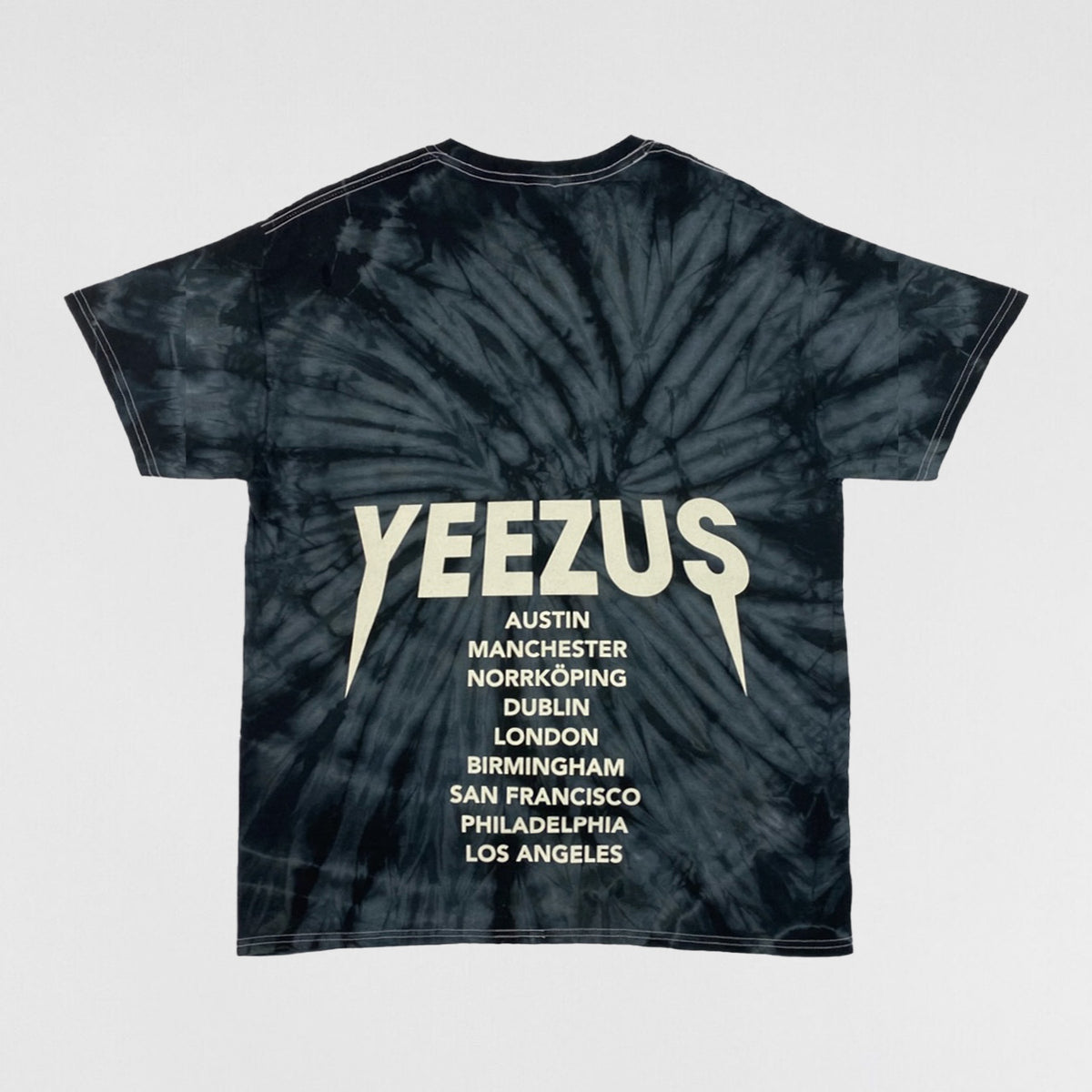 Yeezus Tour 2014 Made In America Tie Dye Tee – Paris Saint