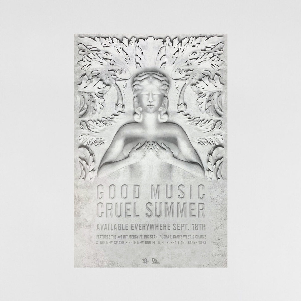 Good Music 2012 Cruel Summer Poster By Virgil Abloh – Paris