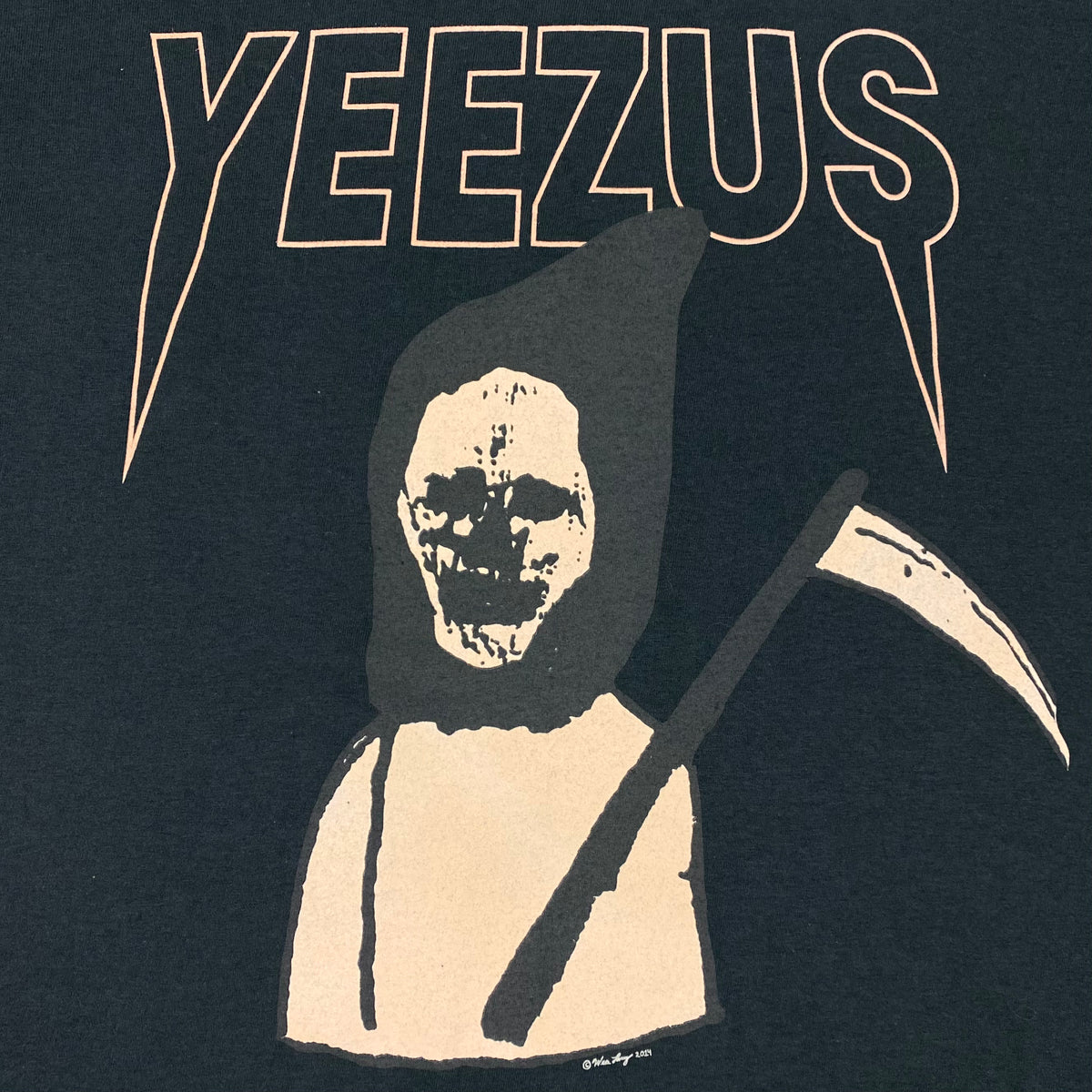 Yeezus Tour 2014 Hooded Reaper Tee