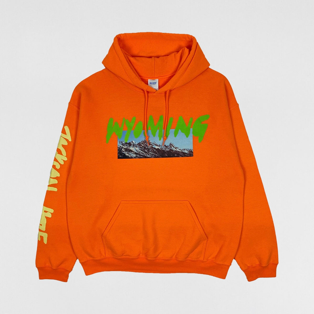 Ye 2018 Wyoming Hoodie In Orange