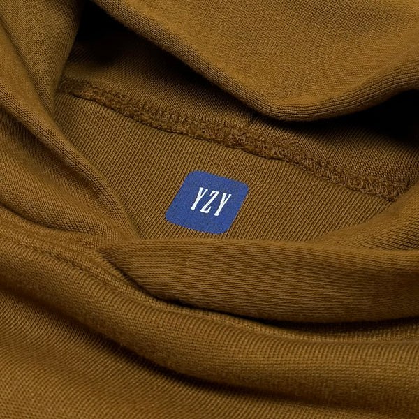 YZY GAP 2021 Double Layered Hoodie In Light Brown