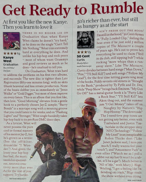 Rolling Stone 2007 'Showdown!' Magazine Cover