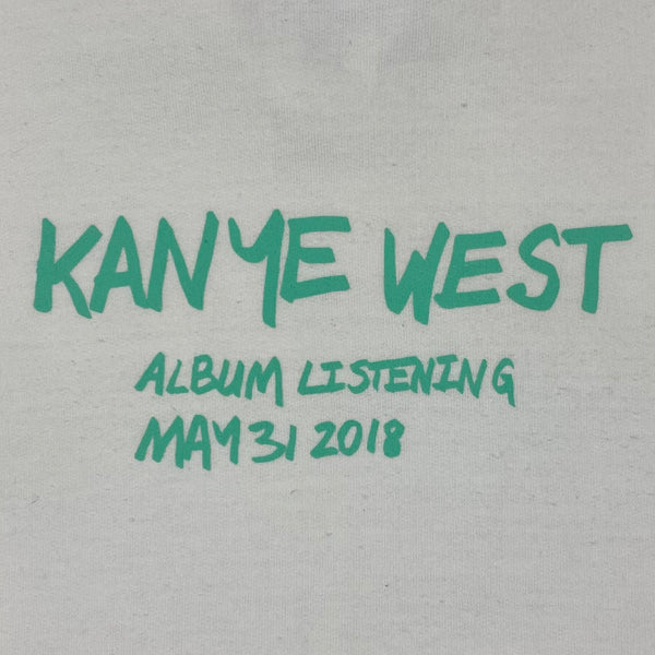 Ye 2018 Wyoming Hoodie In White