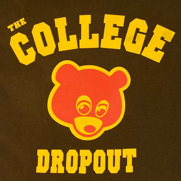The College Dropout 2004 Album Tee In Brown