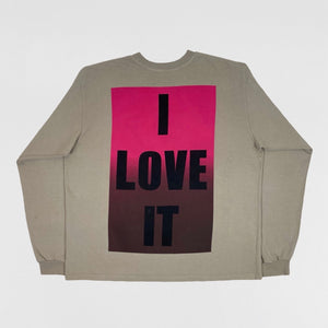 YZY 2018 Unreleased I Love It Sample V1 Long Sleeve