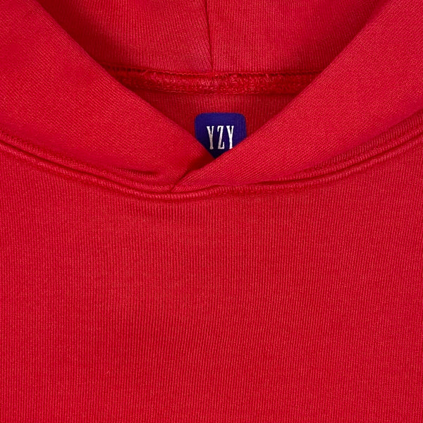 YZY GAP 2021 Double Layered Hoodie In Red