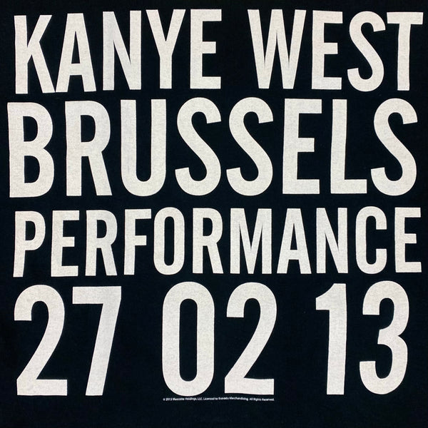 Kanye 2013 Brussels Performance Tee By Virgil Abloh