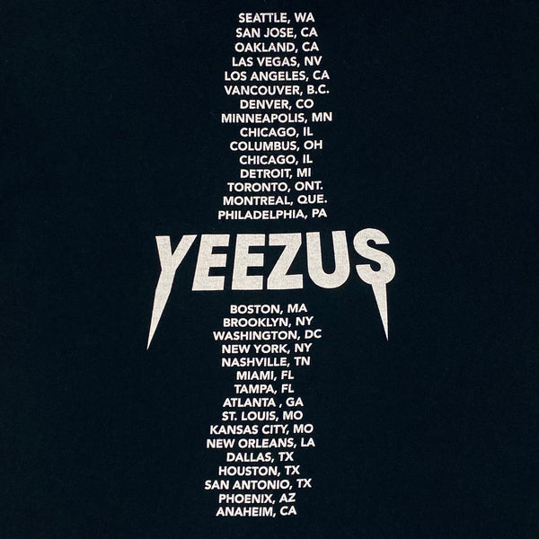 Yeezus Tour 2013 Black Photo Tee By Nick Knight