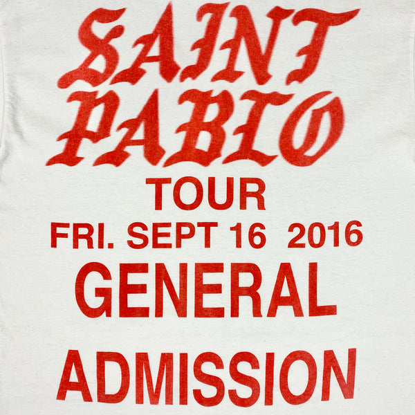 TLOP 2016 Saint Pablo General Admission Tee In White