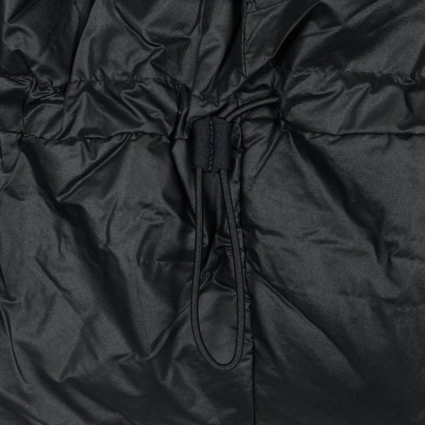 YGEBB 2022 Mock Neck Puffer Jacket In Black