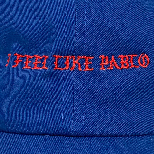 TLOP 2016 OG Embroidered I Feel Like Pablo Hat In Blue