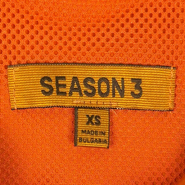 YZY SZN 3 Windbreaker In Warning Orange