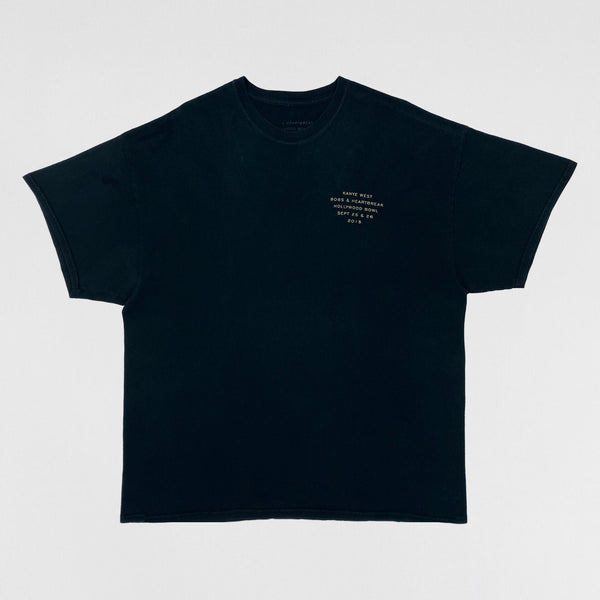 808’s & Heartbreak 2015 Hollywood Bowl Track-list Tee In Black