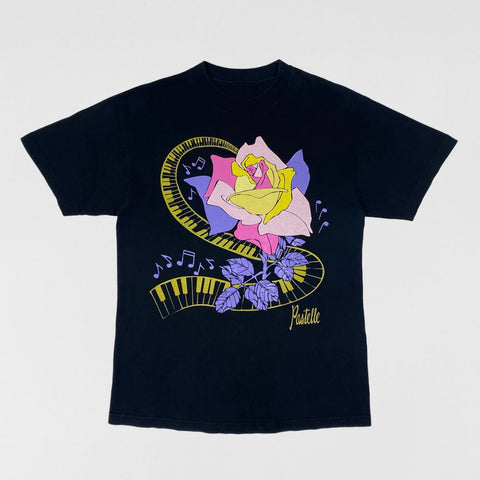 Pastelle 2008 Unreleased OG Piano Floral Tee