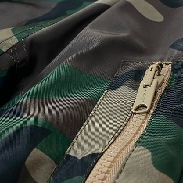 YZY SZN 5 Camouflage Hooded Bomber Jacket