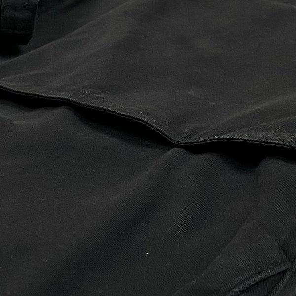 YGEBB 2022 Sateen Cargo Pants In Black