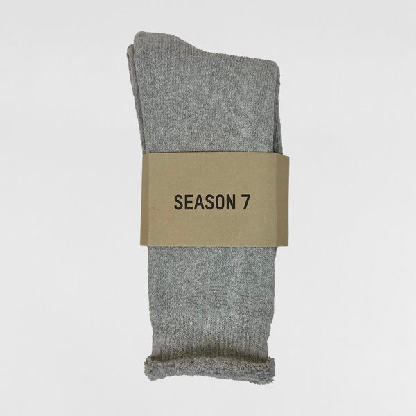 YZY SZN 7 Bouclette Socks (3-Pack) In Tone Two