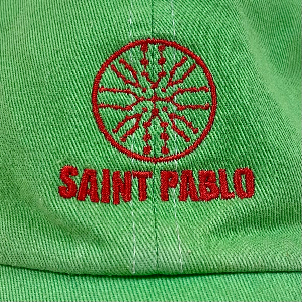 TLOP 2016 Saint Pablo Embroidered Logo Hat In Mint