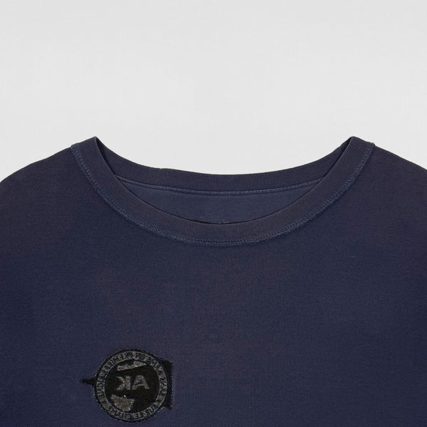 APC 2014 Inverted Patch Crewneck In Navy