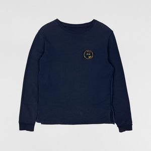 APC 2014 Inverted Patch Crewneck In Navy