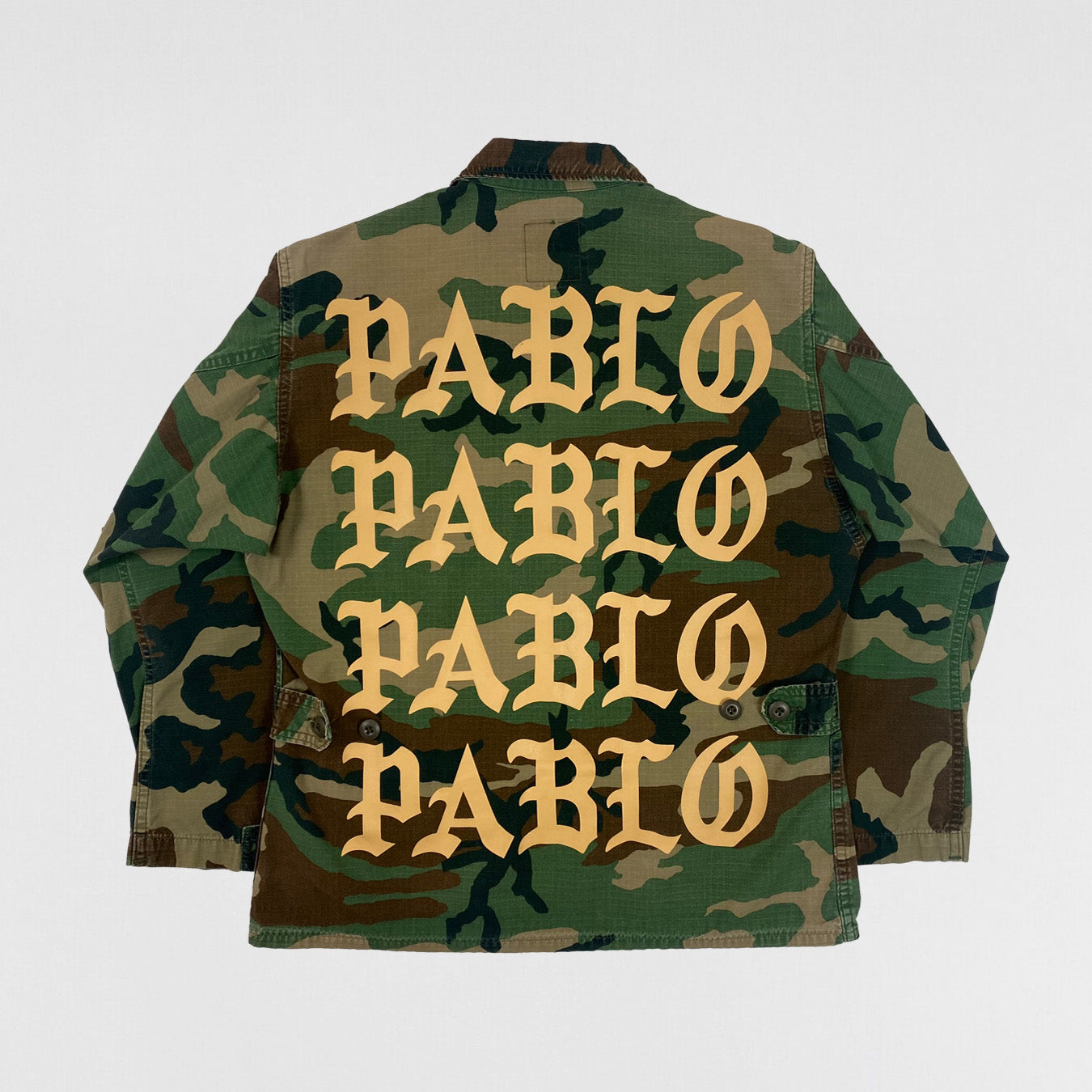 TLOP 2016 Vintage U.S. Army Pablo Jacket In Camouflage