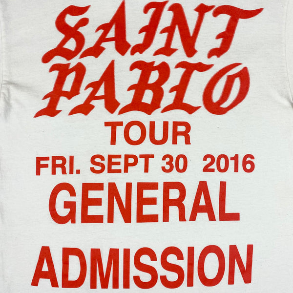 TLOP 2016 Saint Pablo General Admission Long Sleeve In White