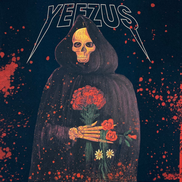 Yeezus Tour 2014 Australian Reaper Tee In Red Splatter