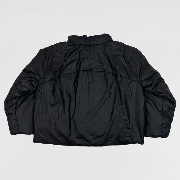 YGEBB 2022 Mock Neck Puffer Jacket In Black