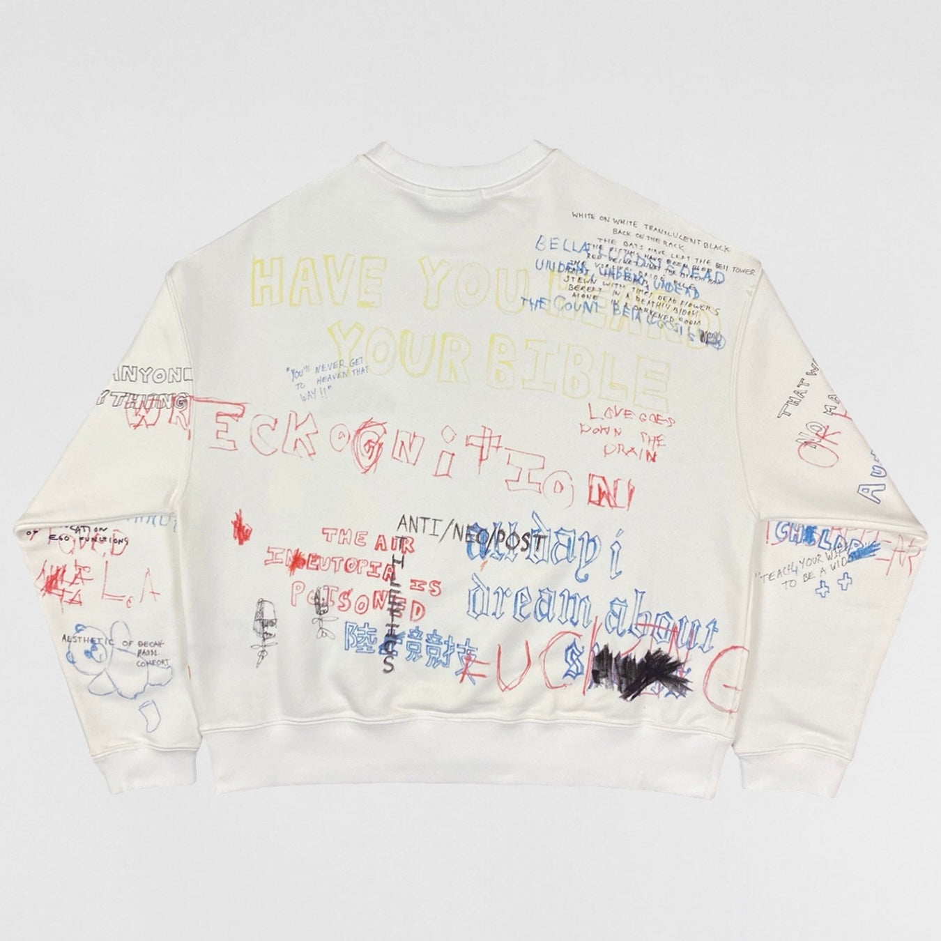 YZY SZN 5 Scribbled Adidas Crewneck By ERD – Paris Saint