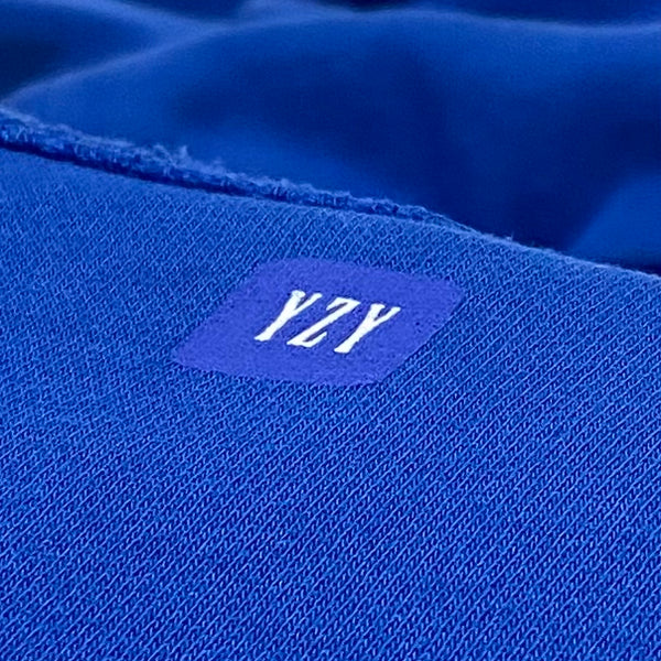 YZY GAP 2021 Double Layered Hoodie In Blue