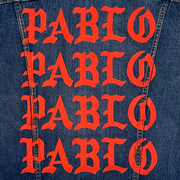 TLOP 2016 Vintage Levi’s Denim Painted Pablo Jacket