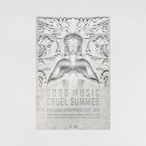 Good Music 2012 Cruel Summer Poster By Virgil Abloh