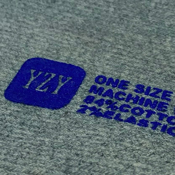 YZY GAP 2020 Unreleased Wyoming Two Tone Bouclette Sample Socks