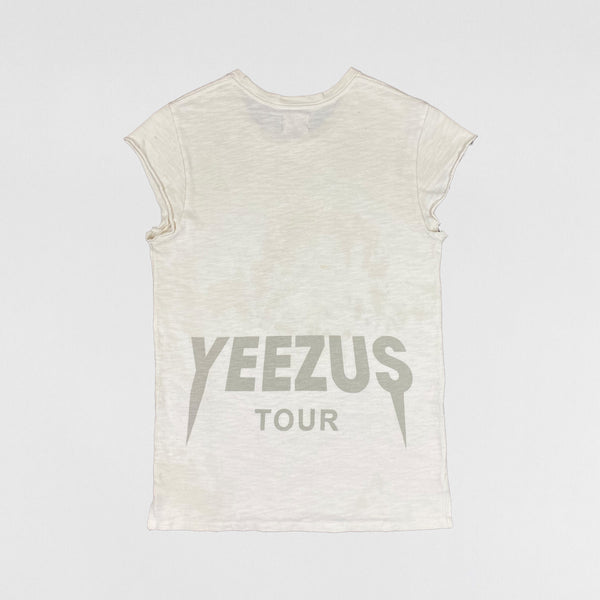 Yeezus Tour 2013 Black Friday Cut Off Tee In White