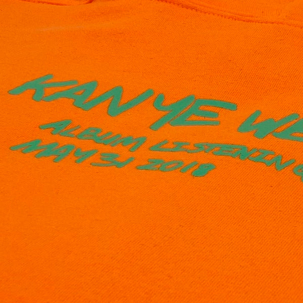 Ye 2018 Wyoming Hoodie In Orange