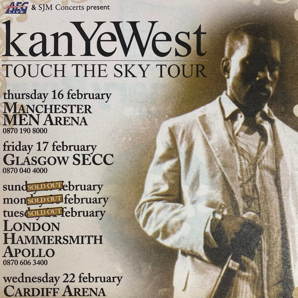 Late Registration 2005 OG Touch The Sky UK Tour Ad Print