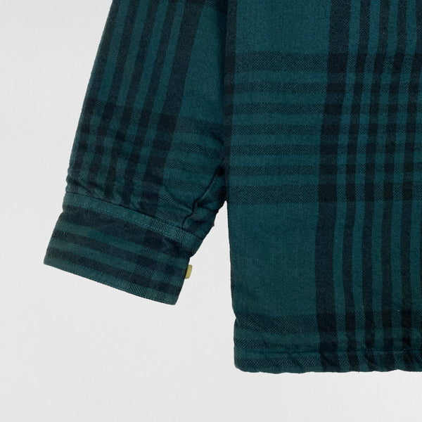 YZY SZN 5 Sherpa Lined Flannel In Teal