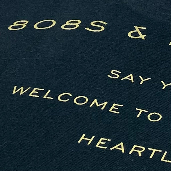 808’s & Heartbreak 2015 Hollywood Bowl Track-list Tee In Black