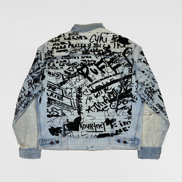 TLOP 2016 Studio Notepad 1 of 1 Reworked Denim Jacket