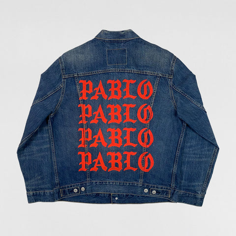 TLOP 2016 Vintage Levi’s Denim Painted Pablo Jacket