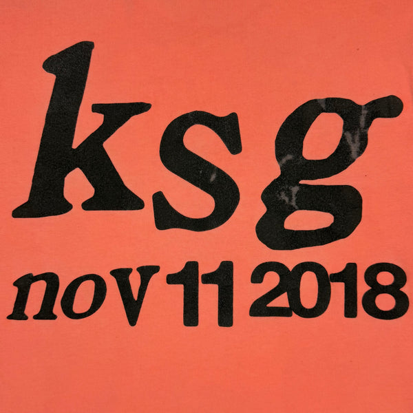 KSG 2018 'I See Ghosts' Long Sleeve In Orange