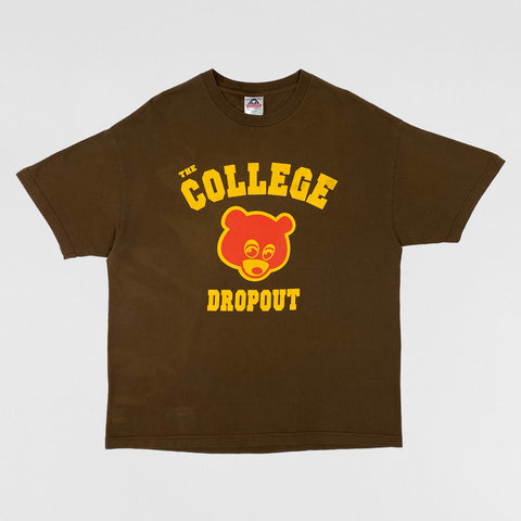 The College Dropout 2004 Album Tee In Brown
