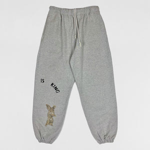 JIK 2019 Sunday Service Angel Sweatpants In Grey