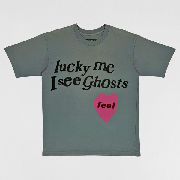 KSG 2018 OG 'Lucky Me I See Ghosts' Tee In Glacier