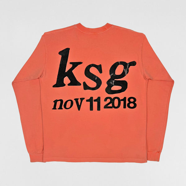 KSG 2018 'I See Ghosts' Long Sleeve In Orange