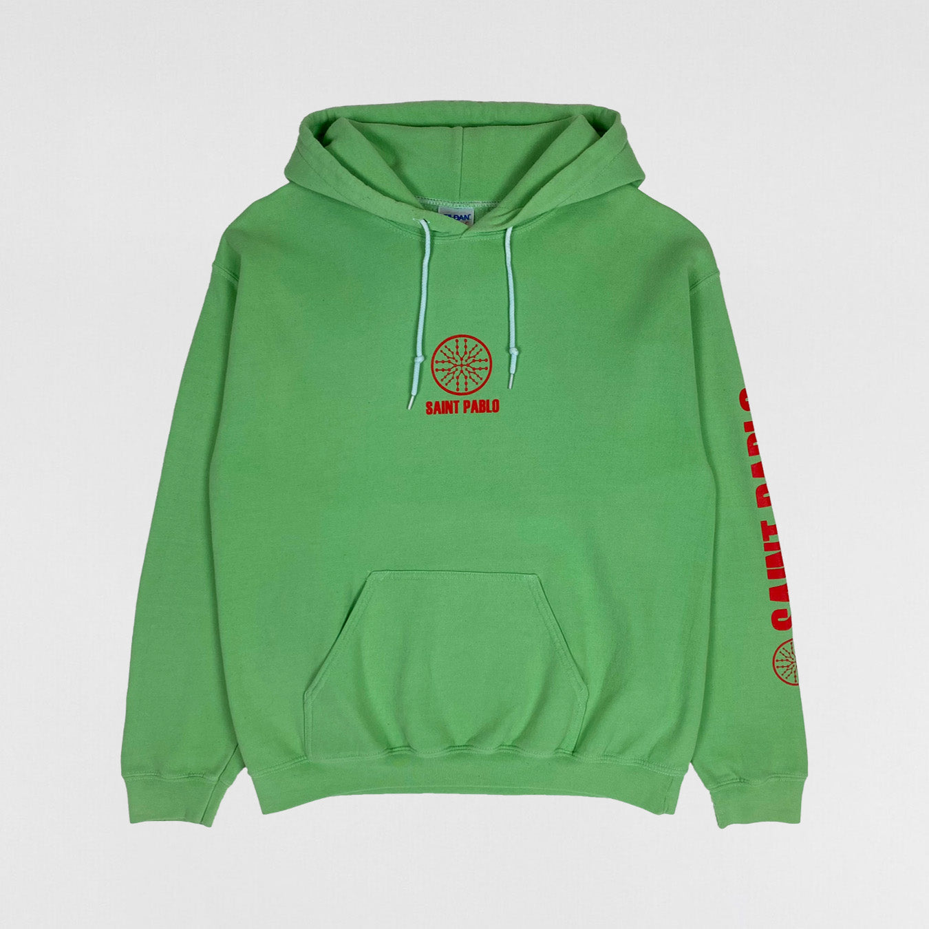 TLOP 2016 Saint Pablo Logo Hoodie In Mint