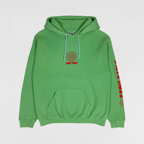 TLOP 2016 Saint Pablo Logo Hoodie In Mint